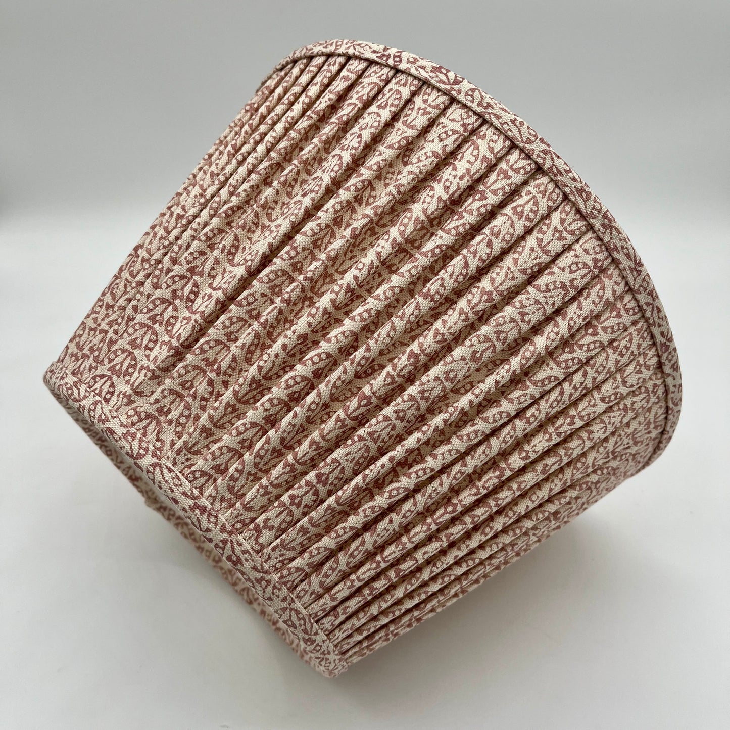 Veiled Rose Gathered Lampshade