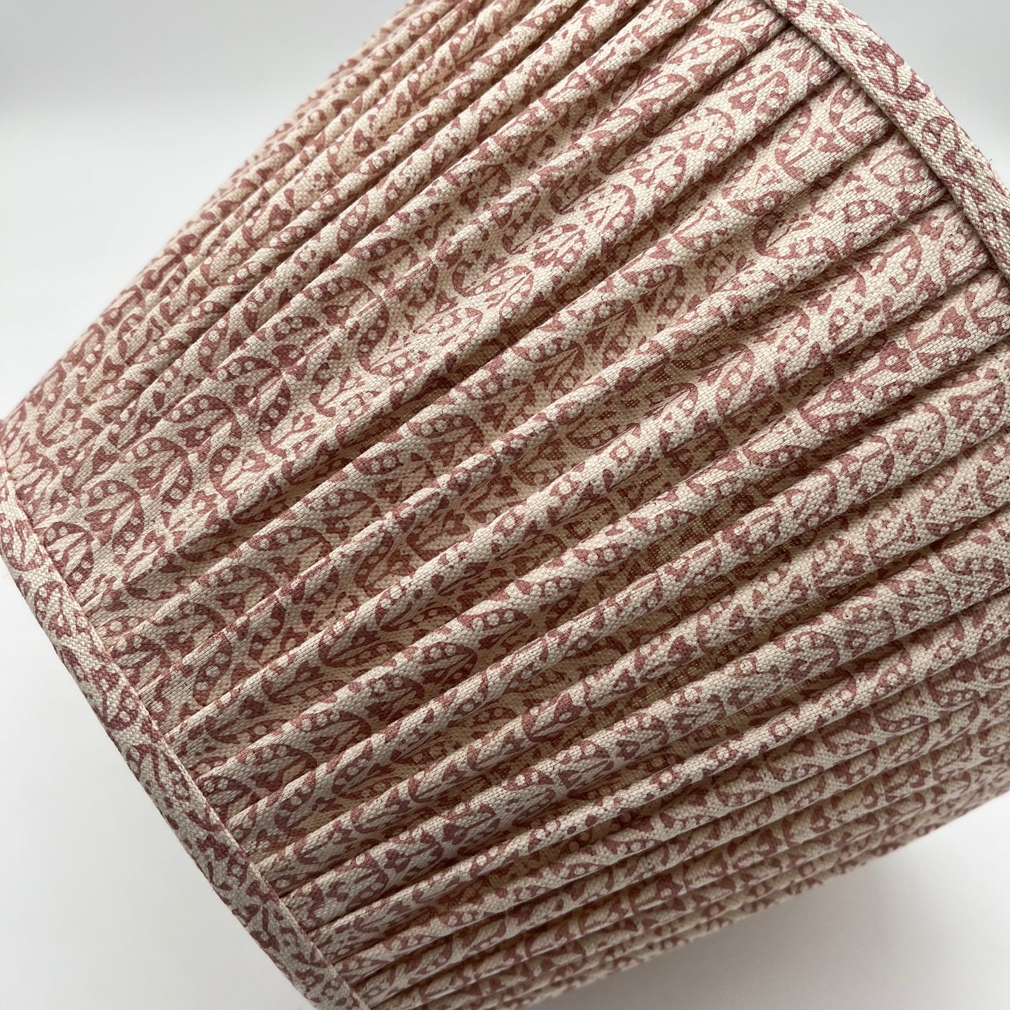 Veiled Rose Gathered Lampshade