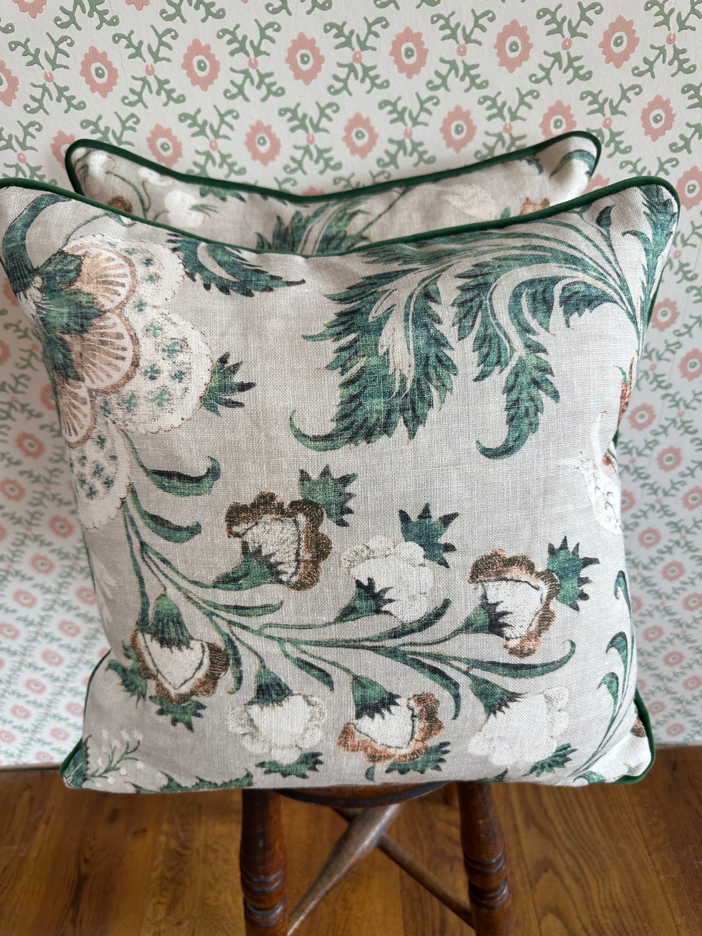Lewis and Wood Malachite Coromandel Cushion