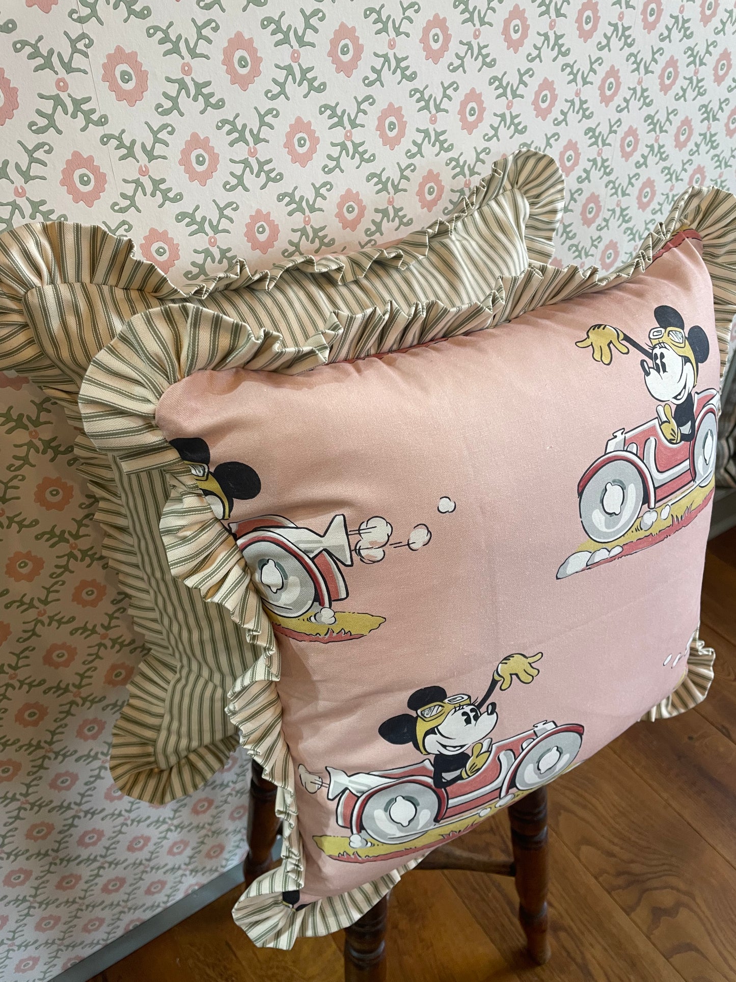 Mickey Mouse Disney Ruffle Cushion