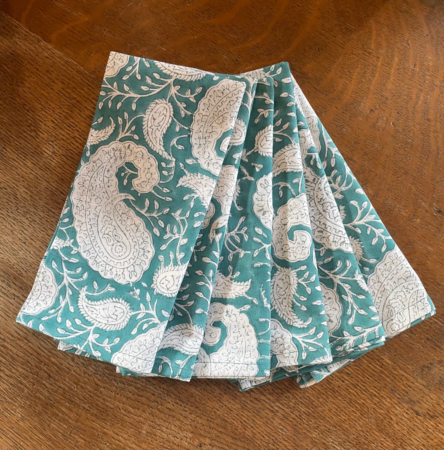 Hand Blocked Table Napkins