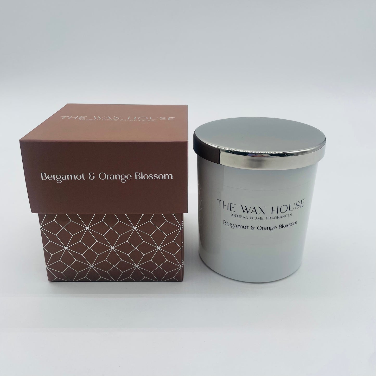 The Wax House 03 Bergamot and Orange Blossom Luxury Candle