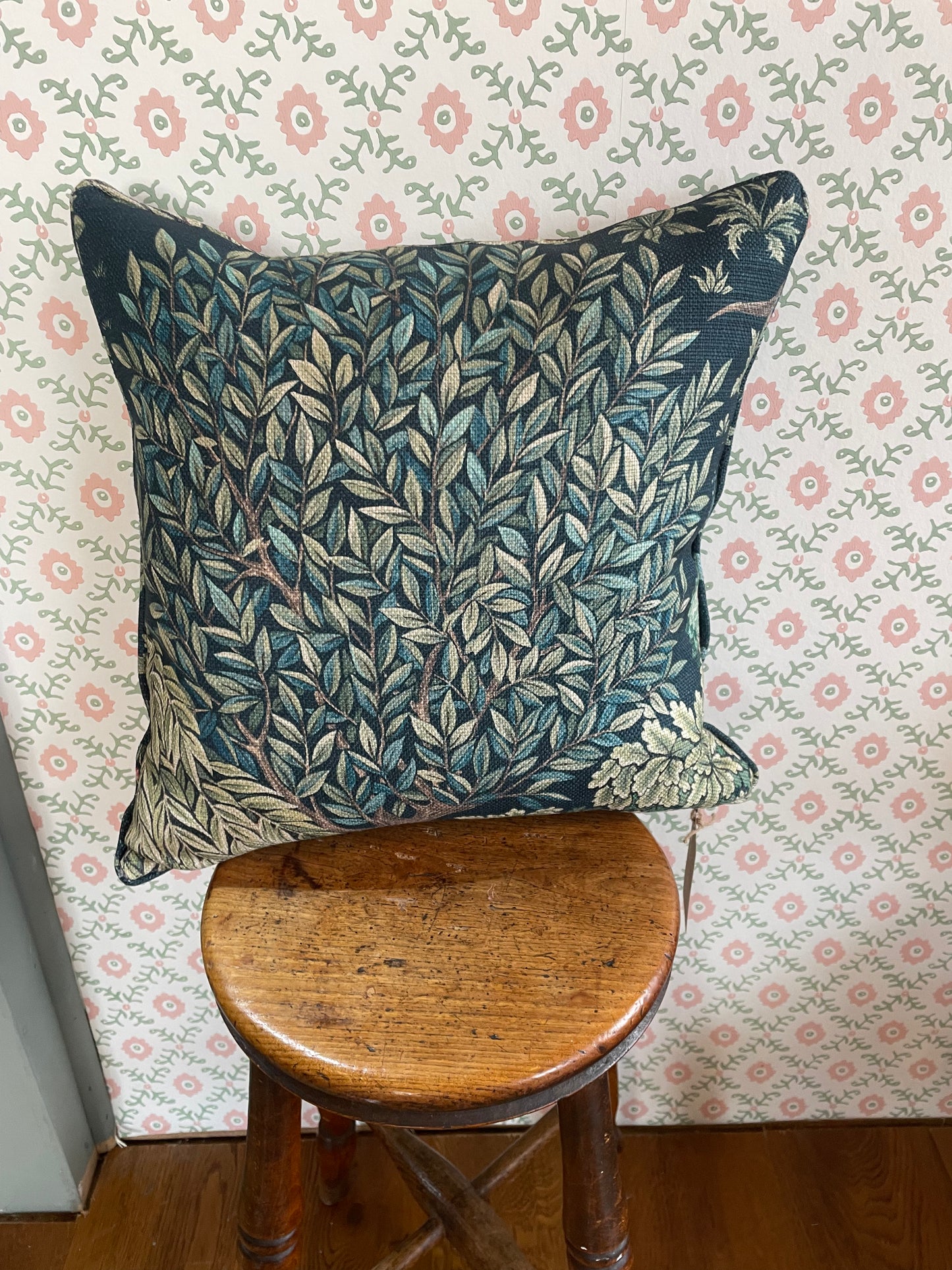 William Morris Deer Printed Cushion