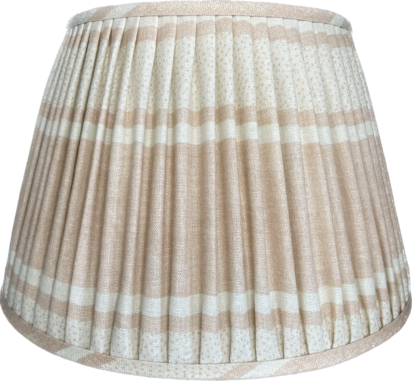 Pink Gathered Lampshade