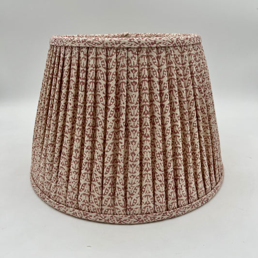 Veiled Rose Gathered Lampshade