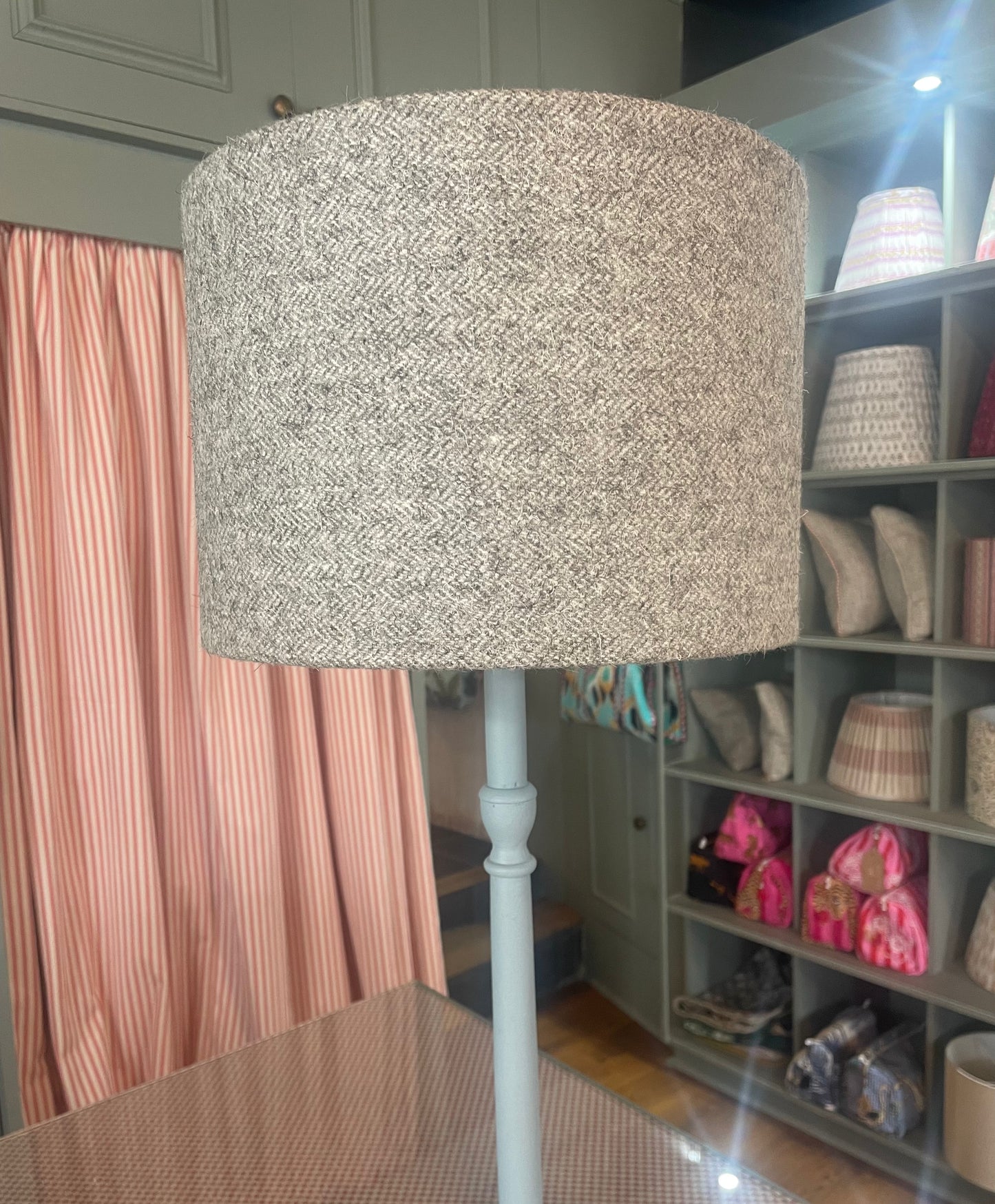 Herdwick Tweed Drum Lampshade