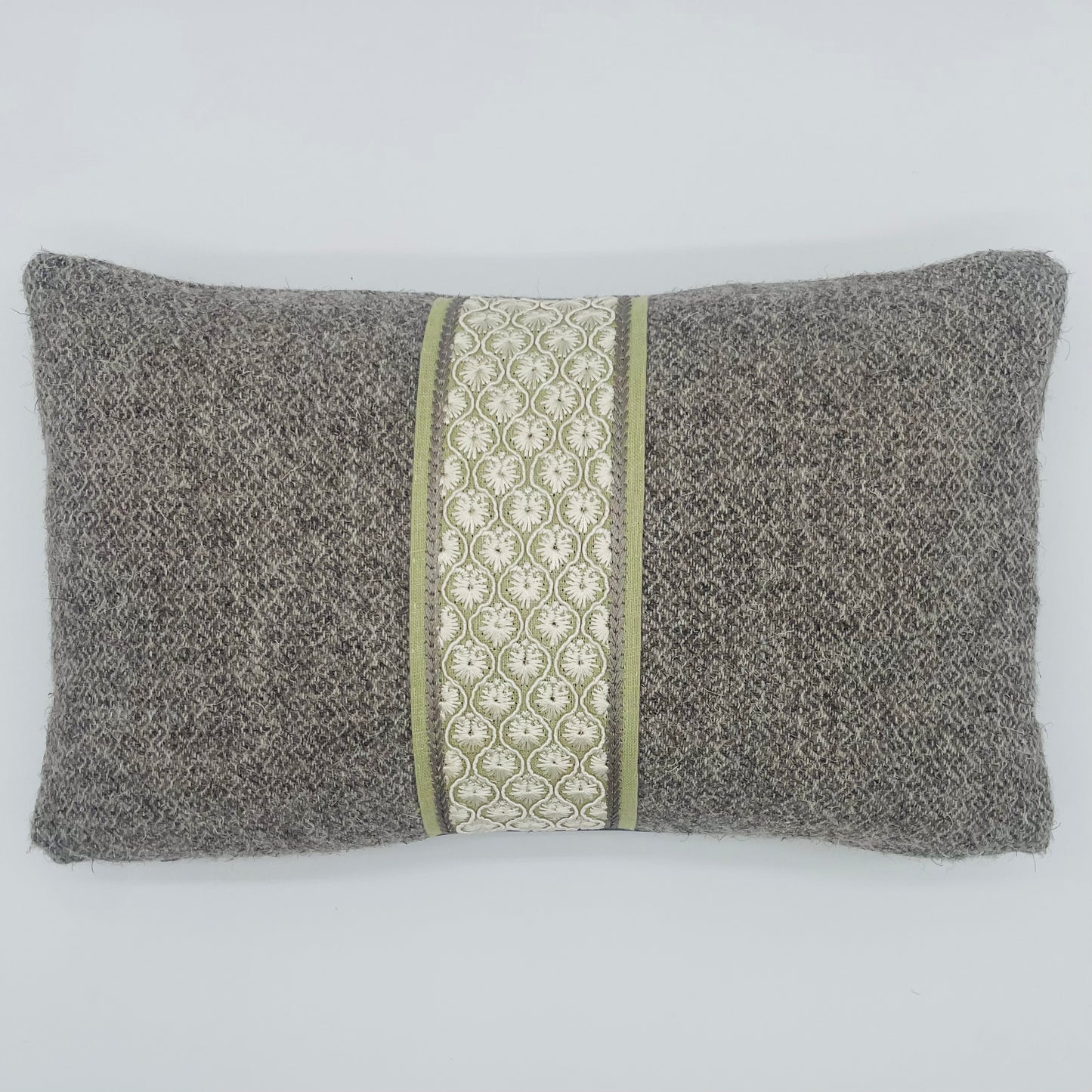 Green Braid Herdwick Tweed Cushion