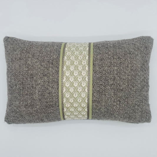 Green Braid Herdwick Tweed Cushion