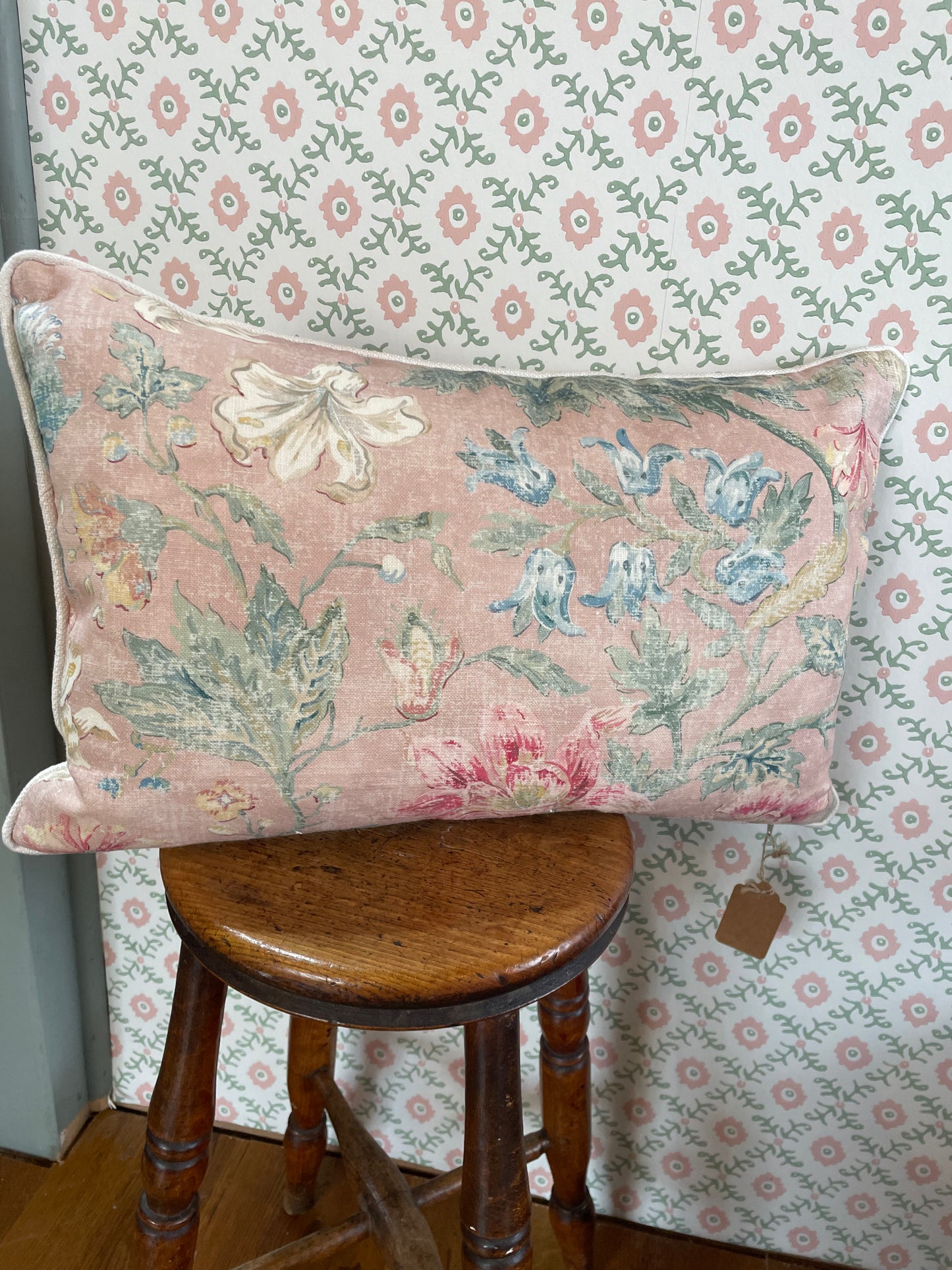 Colefax and Fowler Pink Cushion