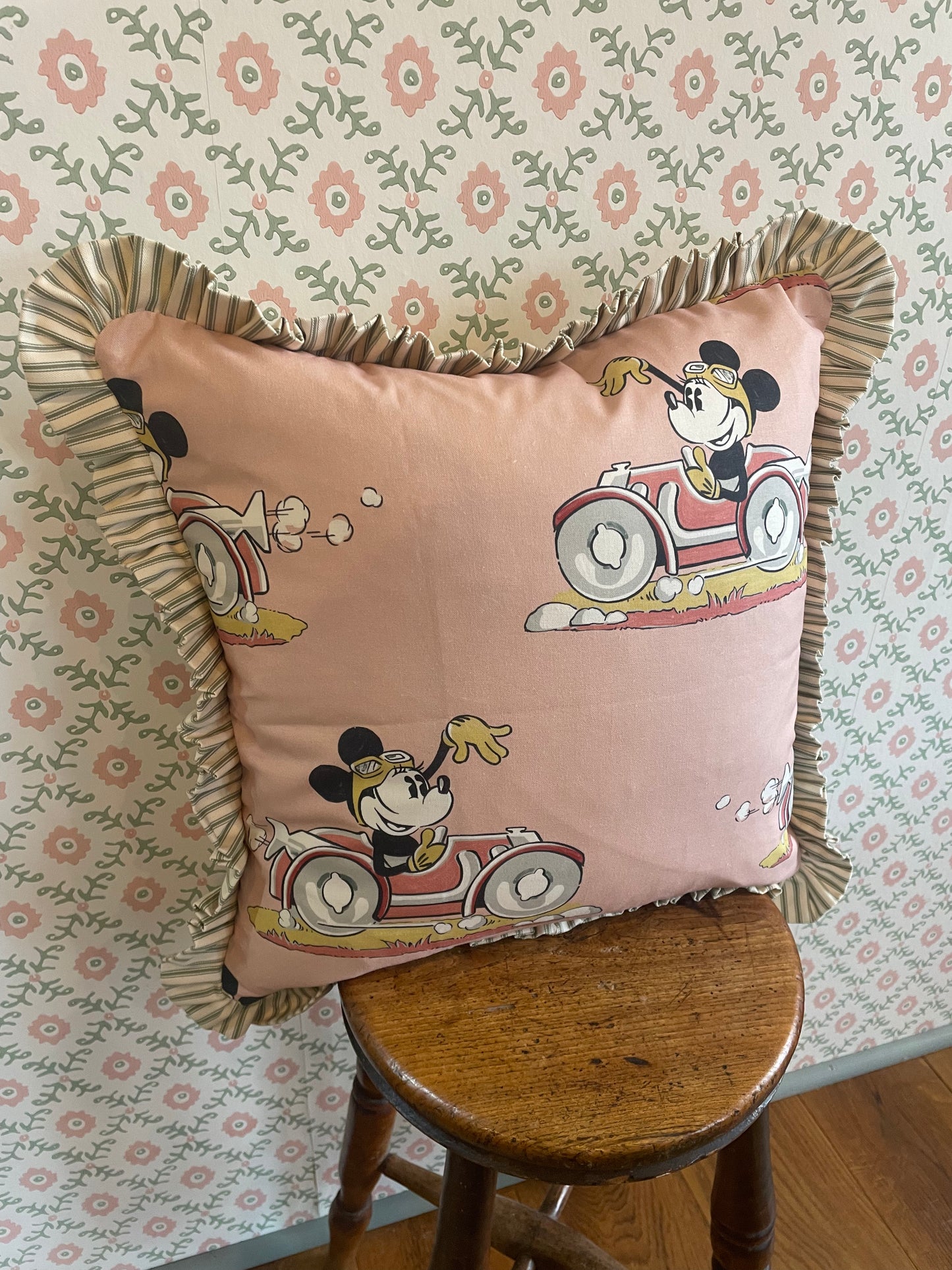 Mickey Mouse Disney Ruffle Cushion