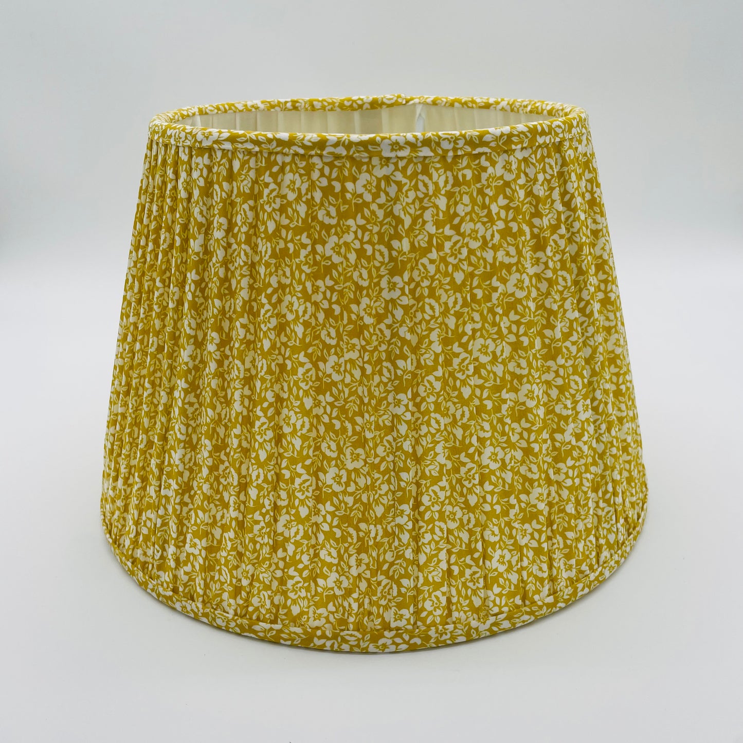 Yellow Ditsy Floral Lampshade