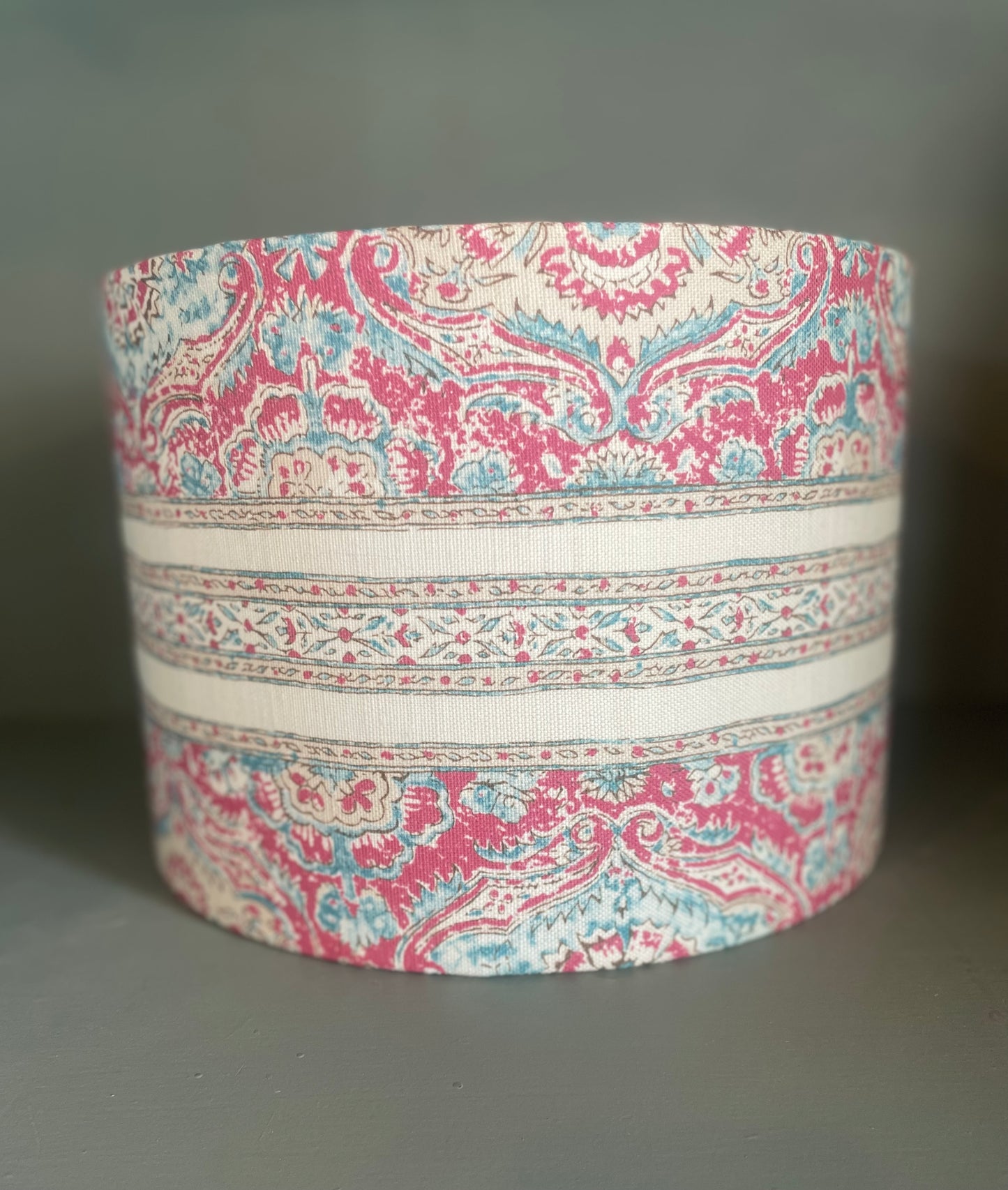 Titley and Marr Pink Drum Lampshade 12"