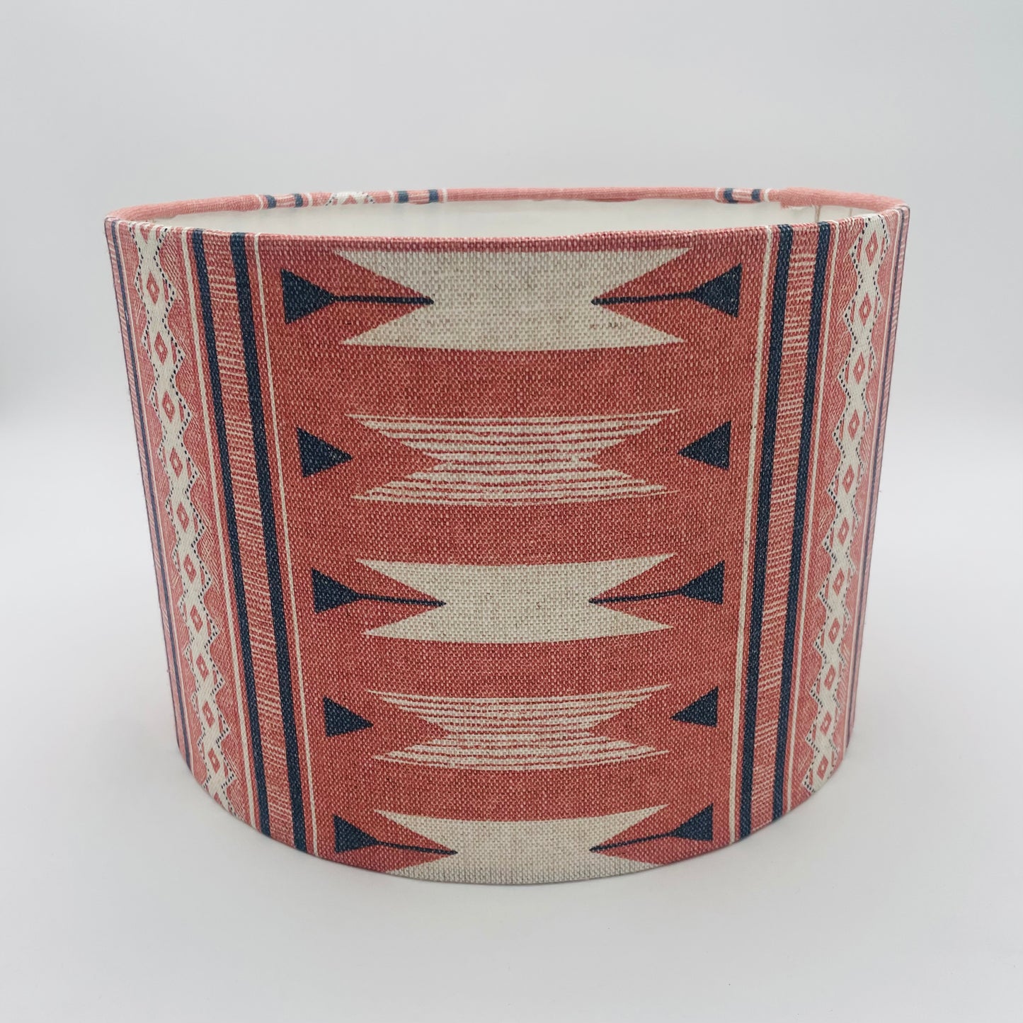 Pink Aztec Print Drum Lampshade