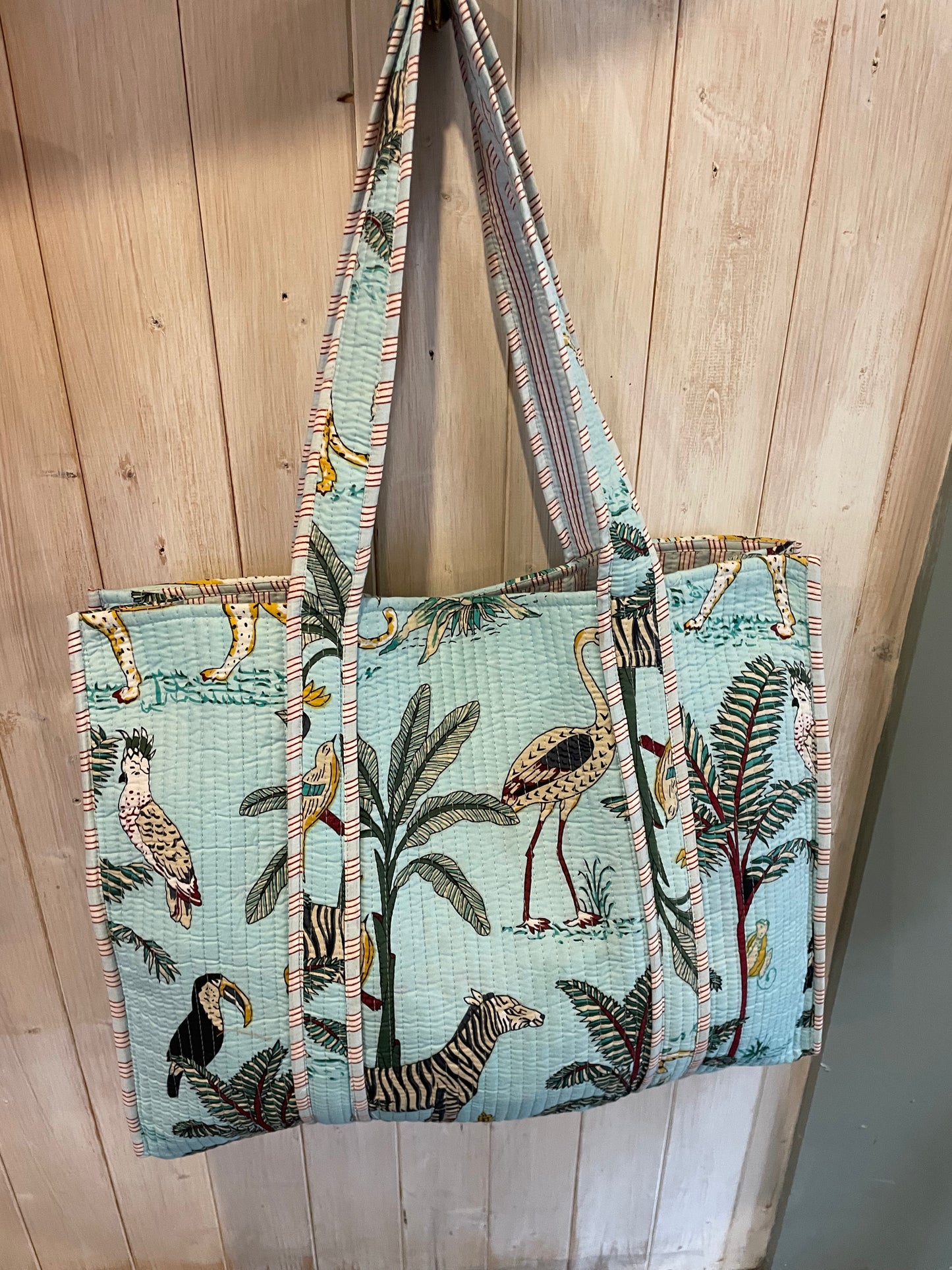 Light Blue Safari Bag