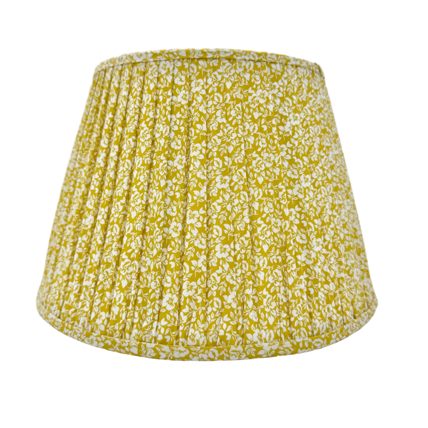 Yellow Ditsy Floral Lampshade
