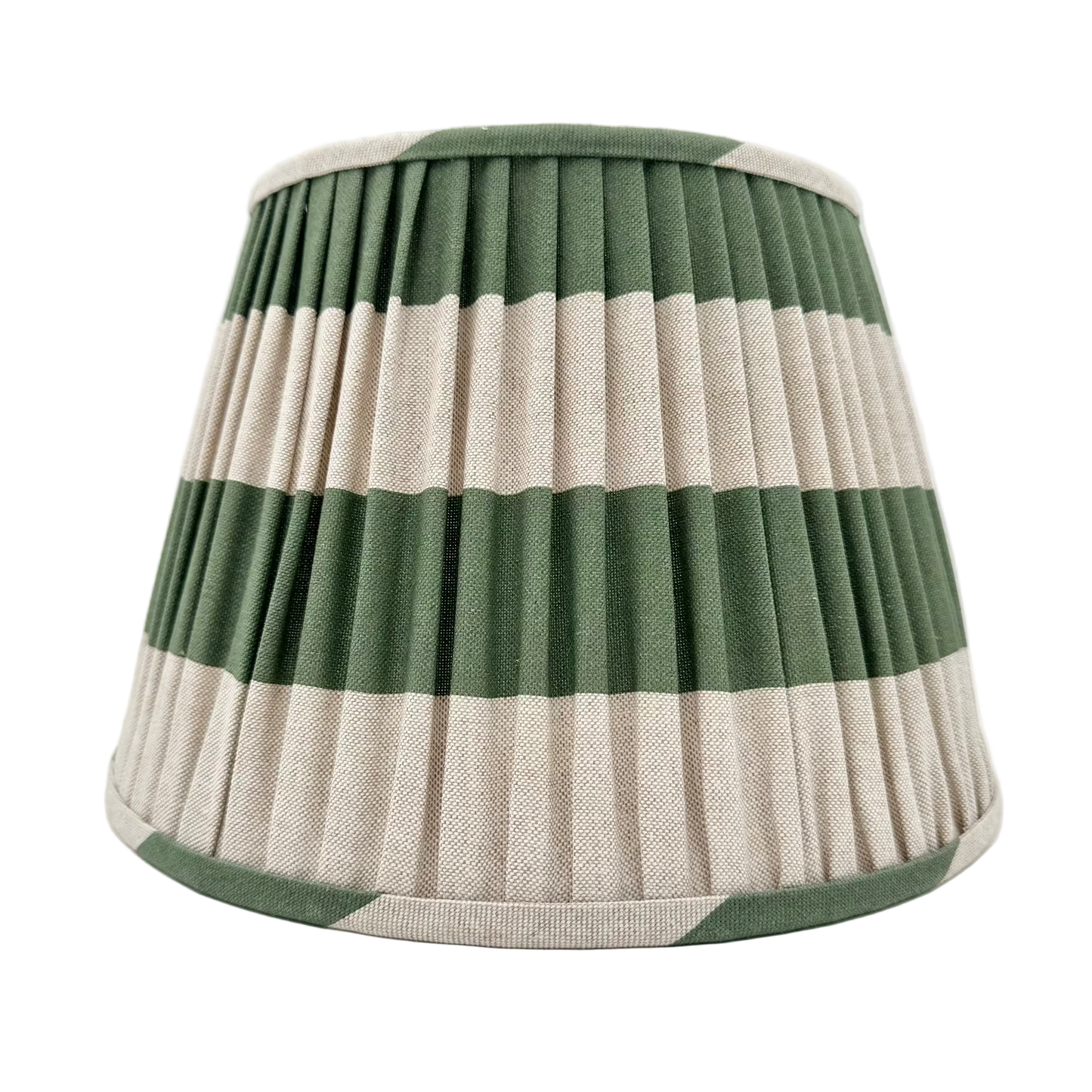 Green Stripe Lampshade